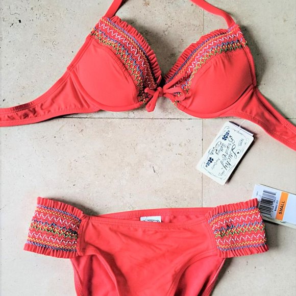 ^HOST PICK^ Lucky Brand Fiesta Crochet Bikini Set - Picture 5 of 8